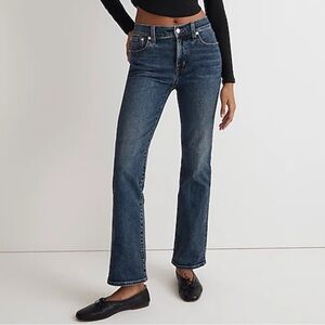 Madewell Mid-Rise Kick Out Jean Arlene Wash Size 25